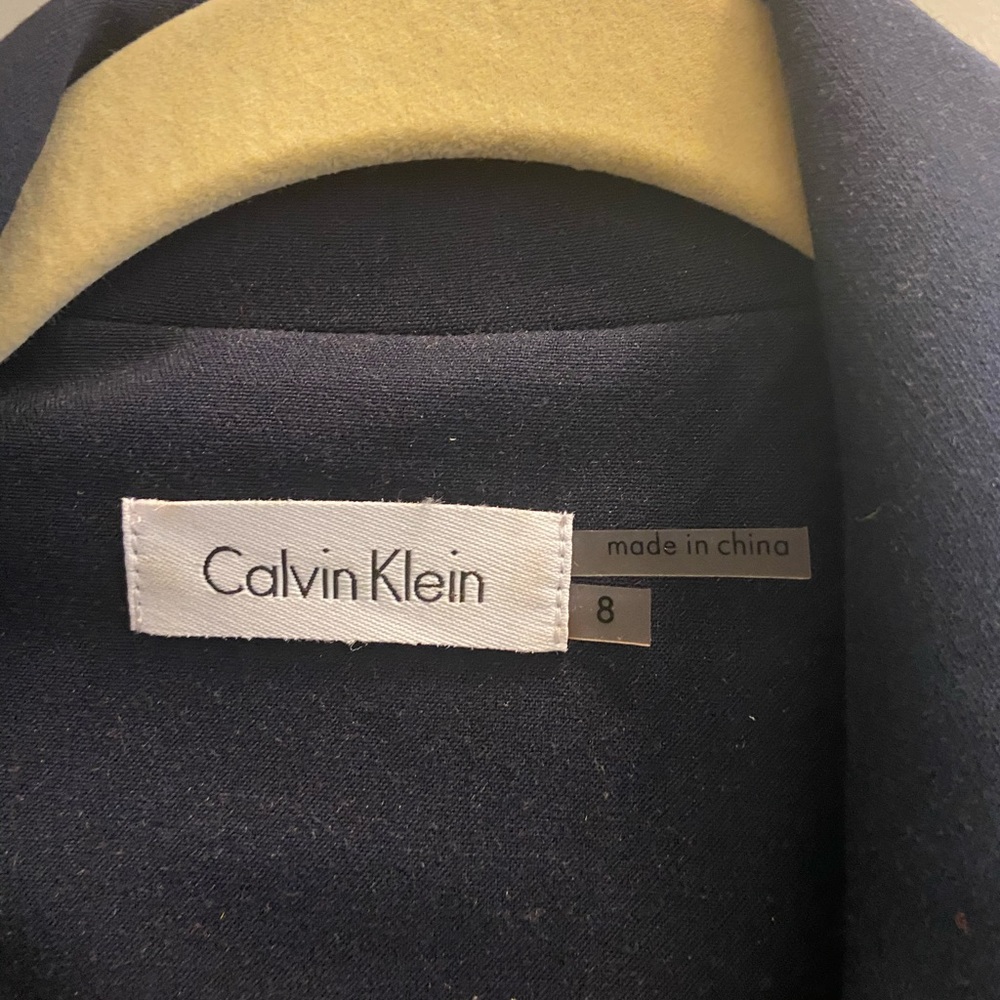 Calvin Klein Navy Blue Dress - Picture 3 of 4